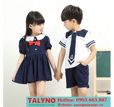 ĐỒNG PHỤC MẦM NON HS050